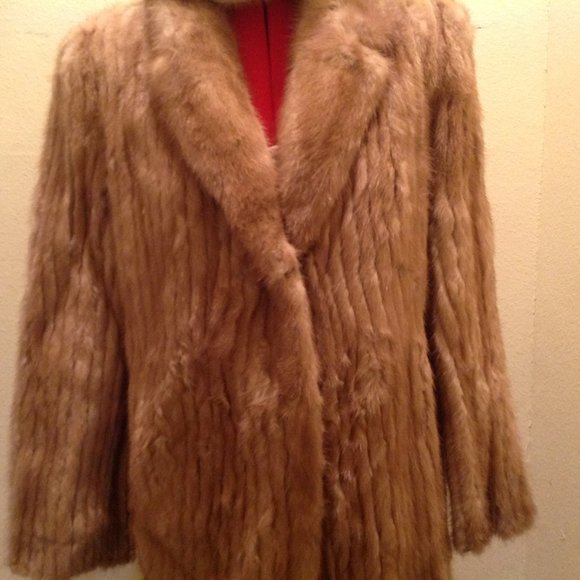 Vintage Genuine Mink Fur Stroller - Picture 1 of 9